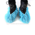 Синий одноразовый нетканый пластиковый чехол для обуви SBPP нетканый